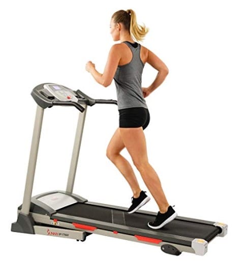 download sunny health and fitness treadmill