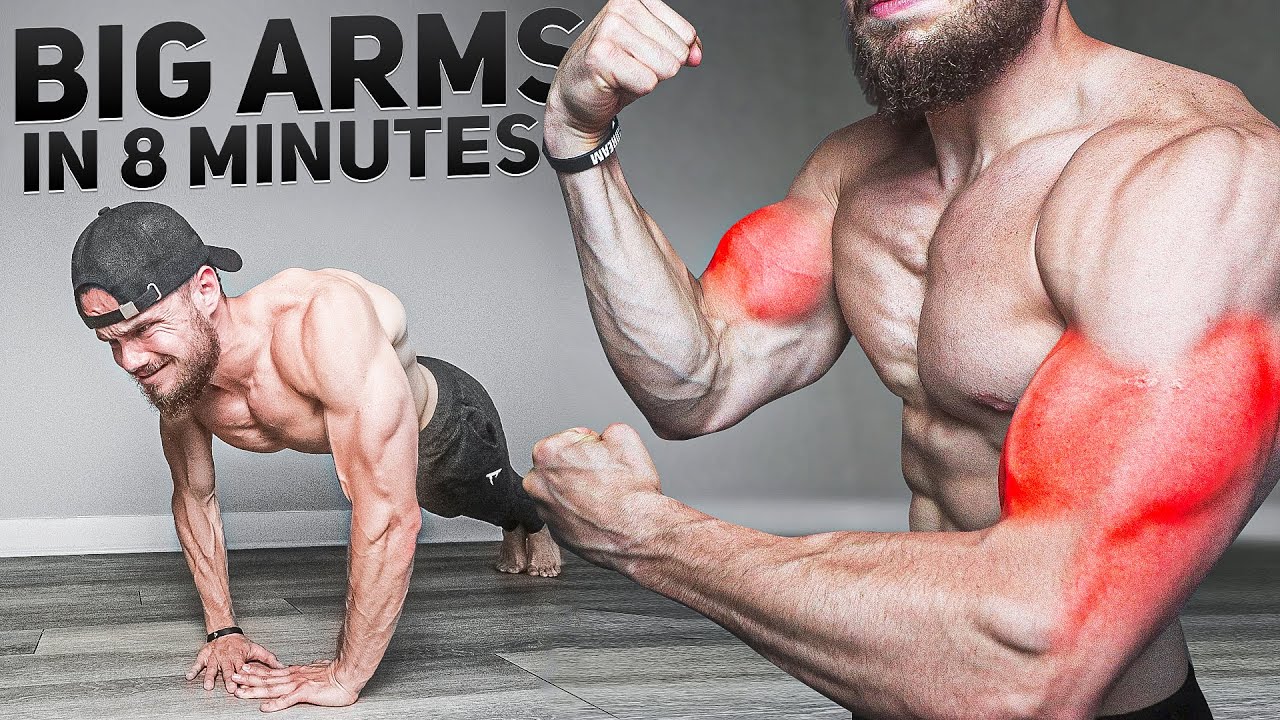 Biceps Workout at Home Without Equipment